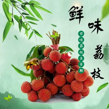 夏日甜蜜饋贈 廣西妃子笑荔枝，新鮮應季整箱批發正當時